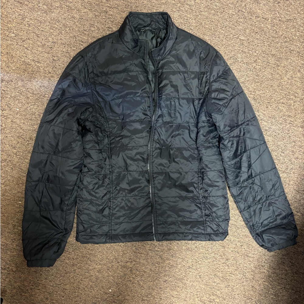 Port Authority Black Puffer Jacket - Size Medium